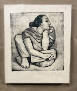 Alfredo Zalce Limited Edition Signed & Numbered Etching.